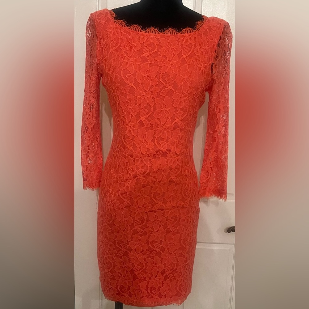 Diane von Fürstenberg lace dress